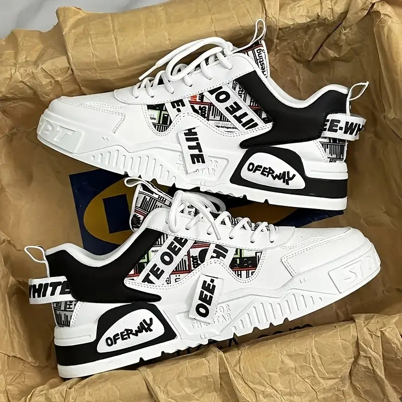 Black And White Shoes